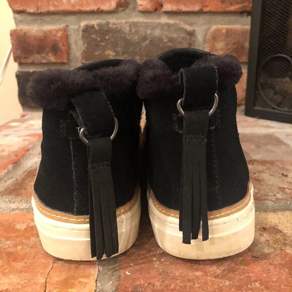 Toms Womens Paxton Black Ankle Boot Size 11 - Picture 6 of 15